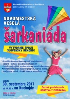Novomestská veselá šarkaniáda 2017 – pomôžte nám vytvoriť slovenský rekord!
