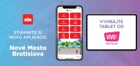 Zapojte sa do súťaže o tablet s novou mobilnou aplikáciou Nové Mesto Bratislava