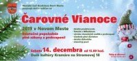 Pozývame vás na Čarovné Vianoce v Novom Meste! V sobotu 14. decembra v Dome kultúry Kramáre