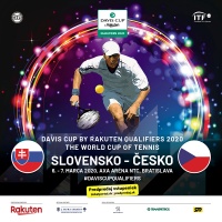 Súťaž o lístky na zápas Davisovho pohára medzi Slovenskom a Českom