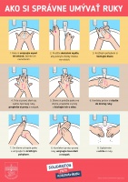 Ako si správne umývať ruky? Ako sa starať o rúško? Vytlačte si a zdieľajte dôležité informačné letáky
