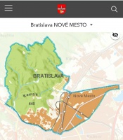 Nové Mesto sprístupnilo na internete dôležité mapy
