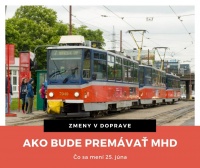 Vo štvrtok 25. júna bude autobus č. 44 premávať len po zastávku Na Revíne