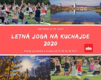 Začnite pracovný týždeň s Letnou jogou na Kuchajde. Cvičíme od 17.30 h