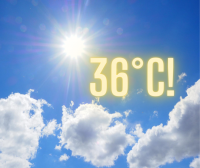 Dorazilo tropické leto! Dnešné horúčavy môžu dosiahnuť až 36 °C, večer počítajte s búrkami a krúpami