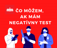 Máte negatívny výsledok testu? Oddnes pre vás prestáva platiť zákaz vychádzania