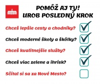 V Novom Meste sa zatiaľ sčítalo 82,5 % obyvateľov. Pridajte sa aj vy! 