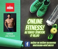 Online fitko aj dnes o šiestej podvečer!