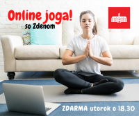 Zacvičte si online jogu so Zdenom aj dnes, začíname o 18:30