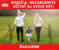 Rodičia, nezabudnite sčítať aj svoje deti. Čas máte do 13. júna