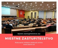 Rokuje miestne zastupiteľstvo, môžete ho sledovať online