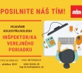 Mestská časť Bratislava-Nové Mesto, Junácka ul.1, 832 91 Bratislava hľadá záujemcov na pracovnú pozíciu inšpektor/ka verejného poriadku
Miesto výkonu práce: Miestny ú…