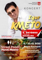 Obľúbené hity a dobré jedlo! Pozývame vás na koncert Igora Kmeťa a Street Food festival na Kuchajde