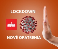 Od štvrtka sa začína lockdown pre všetkých. Cesta do školy či práce bude povolená, otvorené budú len základné obchody