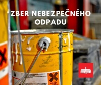 V sobotu 19. marca bude v Novom Meste zber odpadu s obsahom nebezpečných látok
