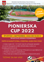 Streetbal, futbal či stolný tenis? Pozývame vás na nultý ročník Pionierska cup 2022