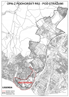 Územný plán zóny Podhorský pás - Pod Strážami