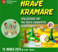 Všetkým, ktorí sa radi hrajú, bude patriť nedeľa 05. marca 2023 od 10.00 h do 13.00 h v Stredisku kultúry Vajnorská a aj nedeľa 19. marca 2023 od 15.00 h do 18.00 h v …