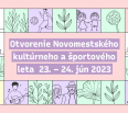 V rámci tohtoročného Novomestského kultúrneho a športového leta vám predstavíme novú koncepciu, ktorá spríjemňuje verejné priestory, ponúka paletu rôznorodej dramaturg…