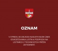 
25.08.2023 - Miestny úrad Bratislava-Nové Mesto oznamuje občanom, že 30. augusta 2023 bude úsek osvedčovania listín a podpisov na listinách z technických príčin zatv…