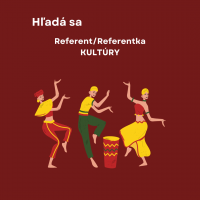 Referent/Referentka  KULTÚRY