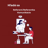 Referent/Referentka pre komunikáciu