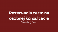 Na Stavebnom úrade si stretnutie dohodnete aj online