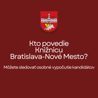 Kto povedie Knižnicu Bratislava-Nové Mesto? Môžete sledovať osobné vypočutie kandidátov. 