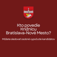 Kto povedie Knižnicu Bratislava-Nové Mesto? Môžete sledovať osobné vypočutie kandidátov.