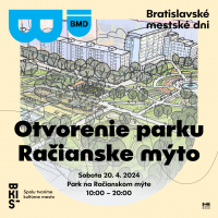 Podujatie zrušené: Otvorenie revitalizovaného parku na Račianskom mýte