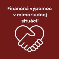 Jednorazová finančná výpomoc pre obyvateľov pri mimoriadnej situácii