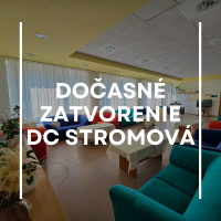Dočasné zatvorenie DC Stromová od 4.11.2024