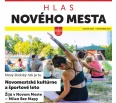 Časopis Hlas Nového Mesta je už v schránkach, ak sa k vám ešte nedostal pozrite si jeho online verziu.

Tento mesiac sme sa obzreli za vydareným kultúrnym a športový…