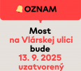 Vážení obyvatelia,

v sobotu 13. septembra 2025 bude z dôvodu komunitnej akcie Most pre všetkých
uzavretý most na Vlárskej ulici v Kramároch (pri parku Vlárska).

…