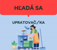 MESTSKÁ ČASŤ BRATISLAVA-NOVÉ MESTO
MIESTNY ÚRAD BRATISLAVA - NOVÉ MESTO
Junácka č. 1, 832 91 Bratislava

hľadá záujemcov na pracovnú pozíciu

UPRATOVAČ/KA (ZASTU…