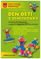 Nedeľa plná zábavy a súťaží. Pozývame vás na Deň detí z Dimitrovky
