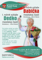 Nové Mesto hľadá naj babičku aj dedka 2013