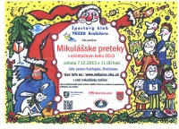 Pozvánka na Mikulášske preteky v orientačnom behu na Kuchajde