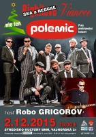 POLEMIC a ROBO GRIGOROV: Bigbítové Vianoce v Novom Meste s príchuťou reggae a ska