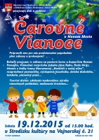 Vianočný darček pre vás: ČAROVNÉ VIANOCE V NOVOM MESTE! V sobotu 19. decembra v SK Vajnorská