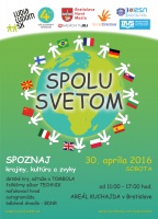 SPOLU SVETOM na Kuchajde. Príďte v sobotu 30. apríla spoznať rôzne krajiny, ich kultúru a zvyky