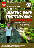 Pozývame vás na 55. ročník Lesného behu Bratislavčanov. V sobotu 8. októbra na Kolibe