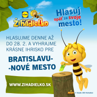 Súťažíme o detské ihrisko Žihadielko! Pomôžte aj vy, zahlasujte za Nové Mesto