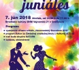 Mestská časť Bratislava - Nové Mesto pozýva novomestských seniorov na podujatie SENIOR JUNIÁLES. Uskutoční sa vo štvrtok 7. júna 2018 od 14.30 do 17.00 hod. v priestor…