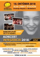 Pozývame vás na koncert Integrácia 2018 - v stredu 10. októbra