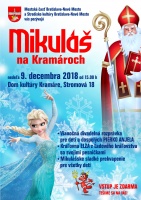 V nedeľu 9. decembra príde na Kramáre Mikuláš s bohatým programom pre deti. Tešíme sa na vás!